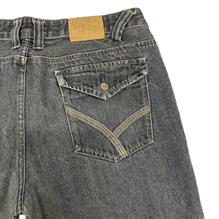 Y2K Denim Jeans- Dark Blue