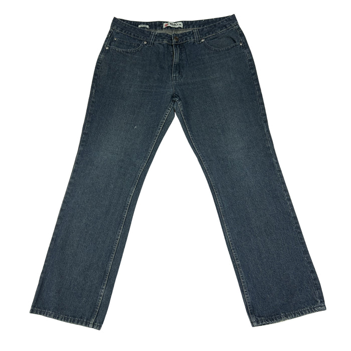 Y2K Denim Jeans- Dark Blue