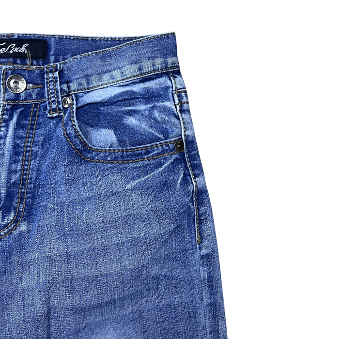 Y2K DENIM – LIGHT WASH HEAVY STITCH