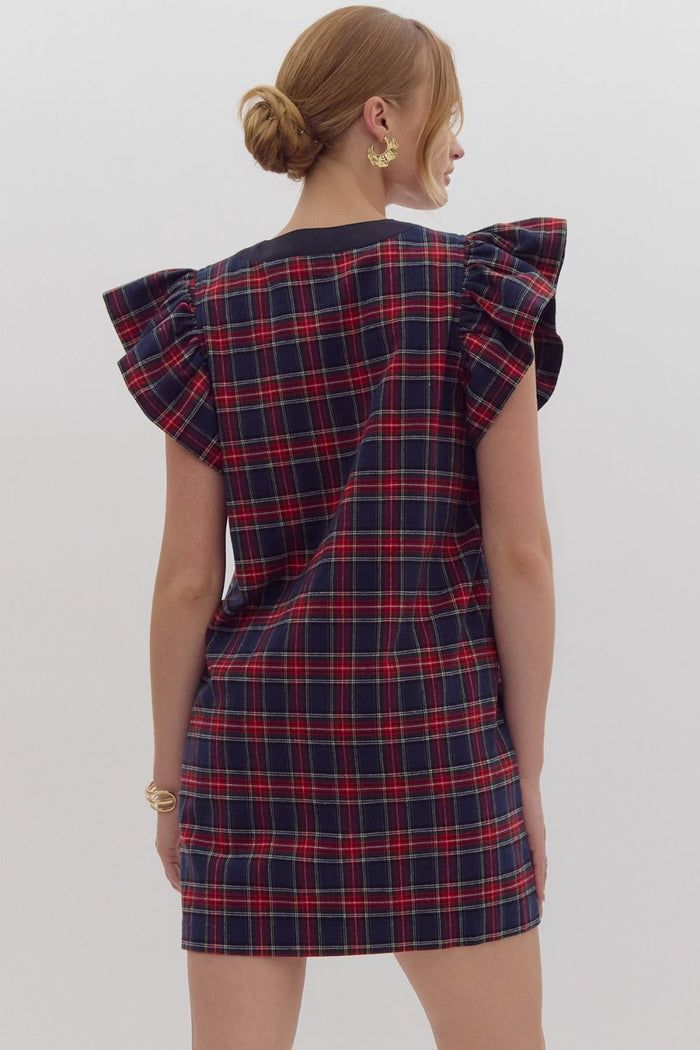 Yuletide Plaid Perfection Dress